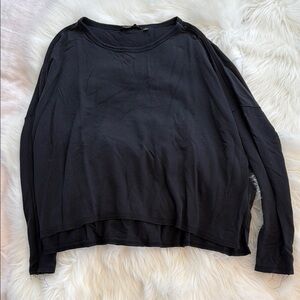 Athleta Women's Black Long Sleeve Top